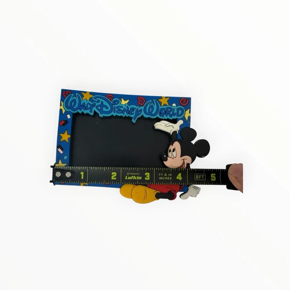Vintage 1990s Walt Disney World Mickey Mouse Photo Frame Magnet